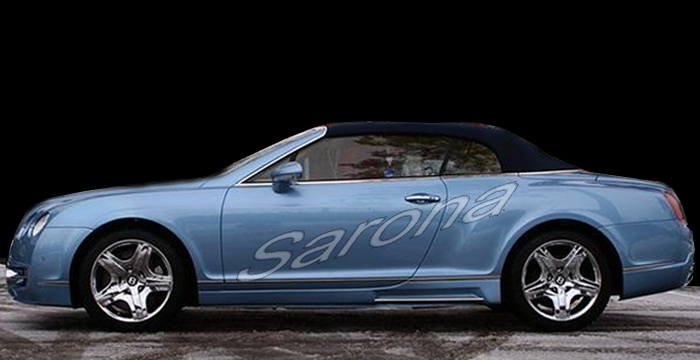 Custom Bentley GTC  Convertible Side Skirts (2004 - 2012) - $1450.00 (Part #BT-005-SS)